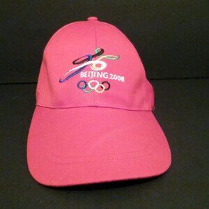 CAP 2008 BEIJING OLYMPIC GAMES(RED/MULTI) ADJUSTABLE STRAP BACK BASEBALL CAP23